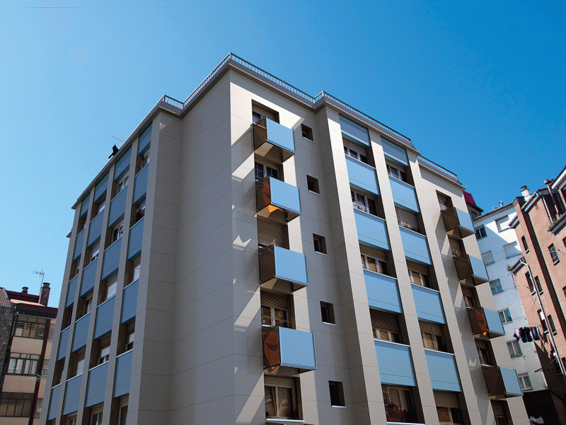 TFG of Lilia Garcia at Eina - Clothes line for façades