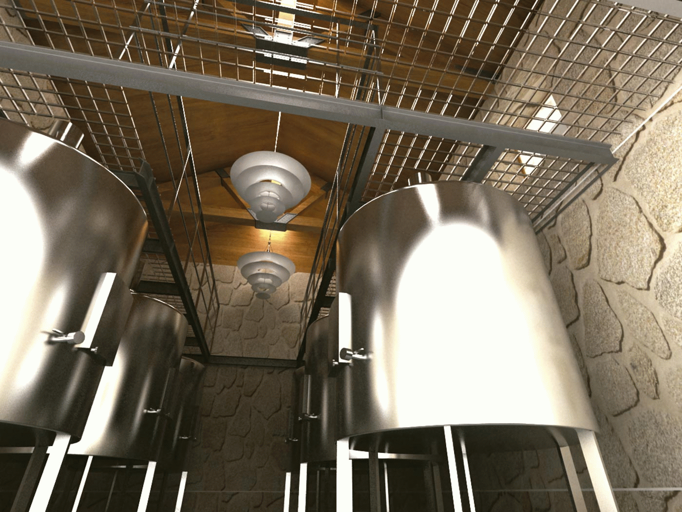 Leticia Vázquez - Reforma d’edificació rural per a bodega i centre d’estudis enològics