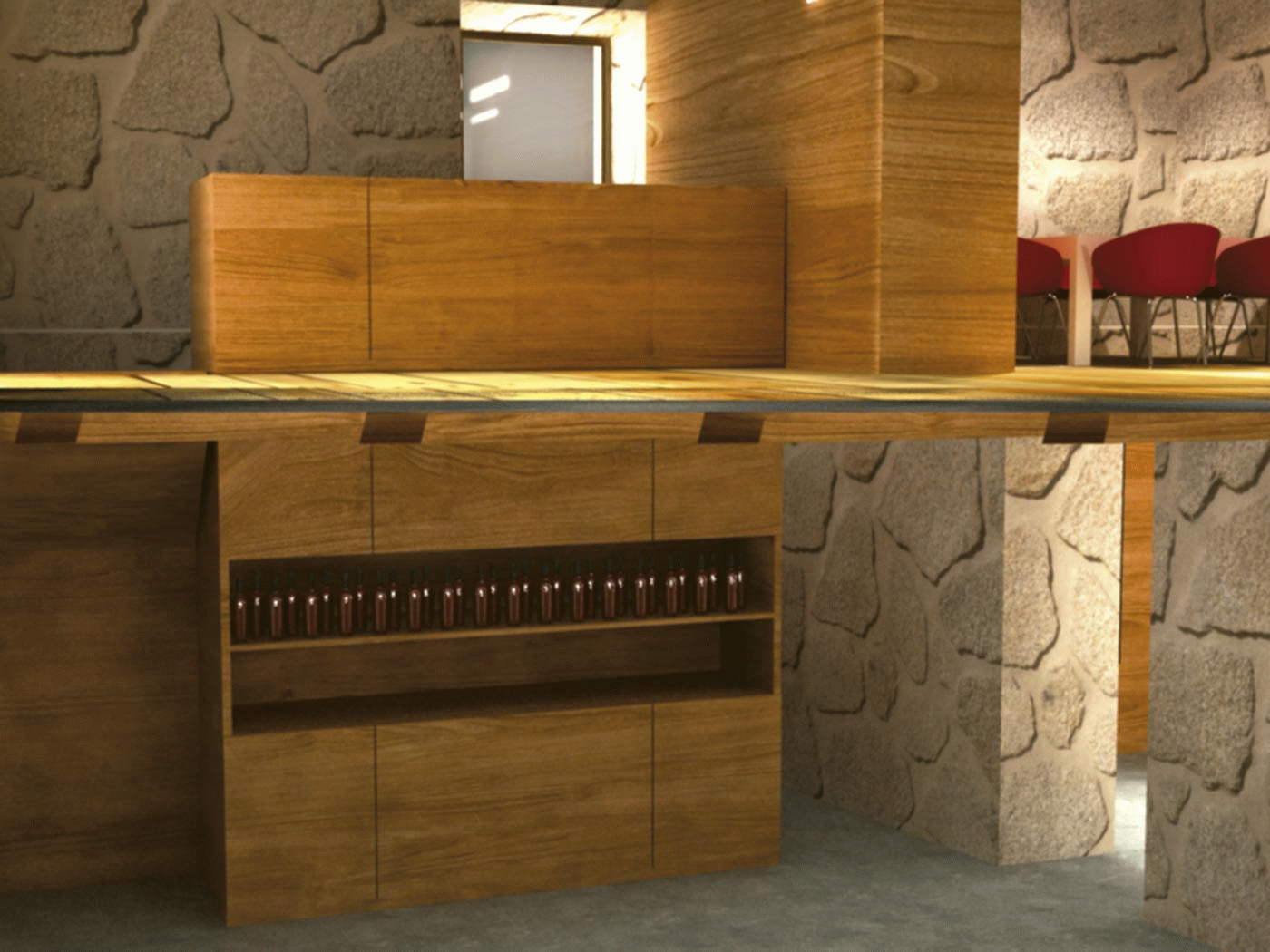 Leticia Vázquez - Reforma d’edificació rural per a bodega i centre d’estudis enològics