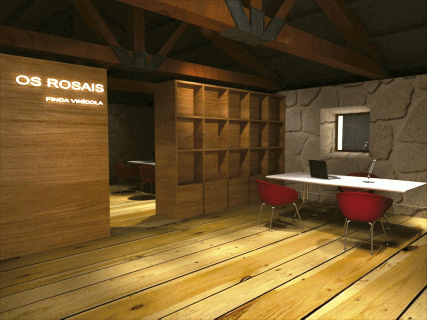 Leticia Vázquez - Reforma d’edificació rural per a bodega i centre d’estudis enològics