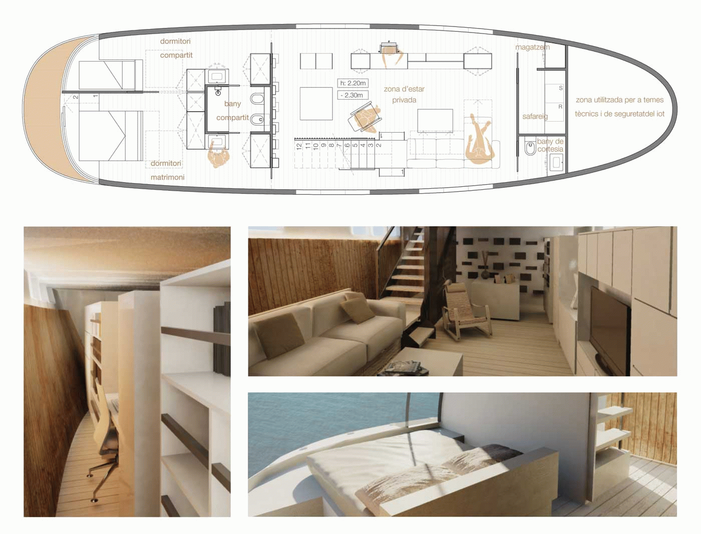 Mireia Ballesta Blanes - Habitatge en un vaixell