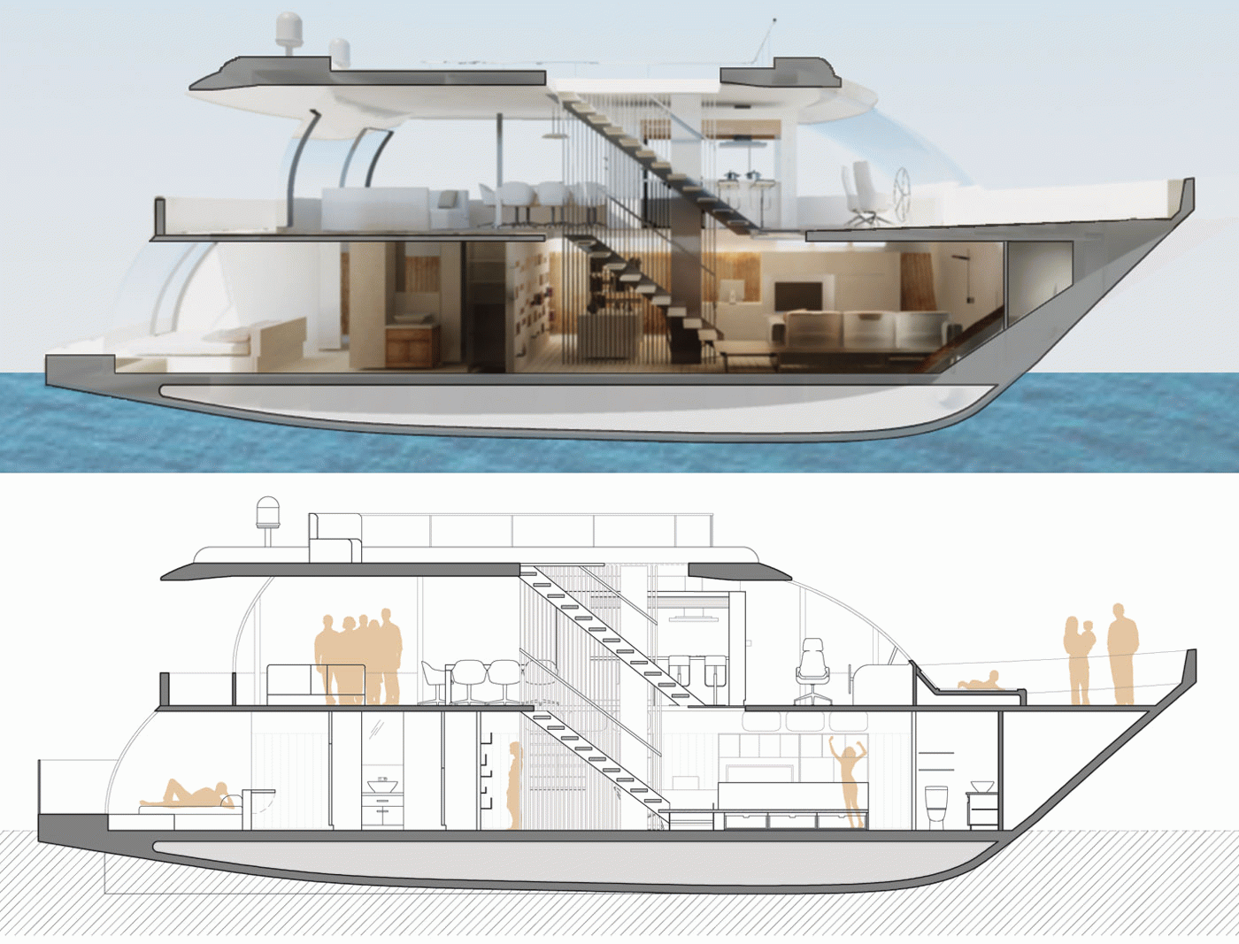 Mireia Ballesta Blanes - Habitatge en un vaixell