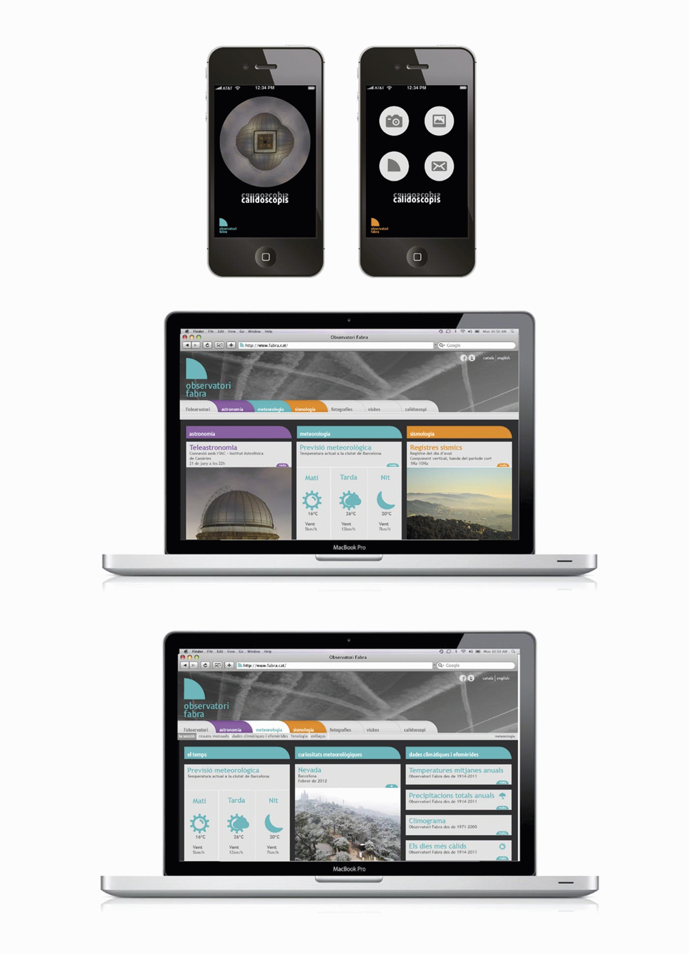 Mariana Castel Juanmartí - Identitat Corporativa de l’Observatori Fabra