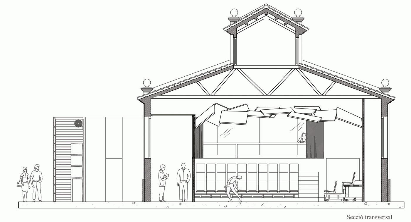 Mar Mestres Ramon - Rehabilitació de l’antic escorxador de Sitges per convertir-lo en auditori