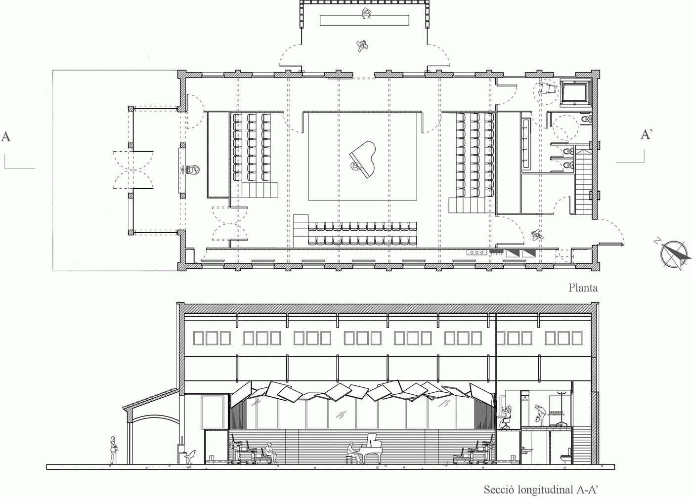 Mar Mestres Ramon - Rehabilitació de l’antic escorxador de Sitges per convertir-lo en auditori