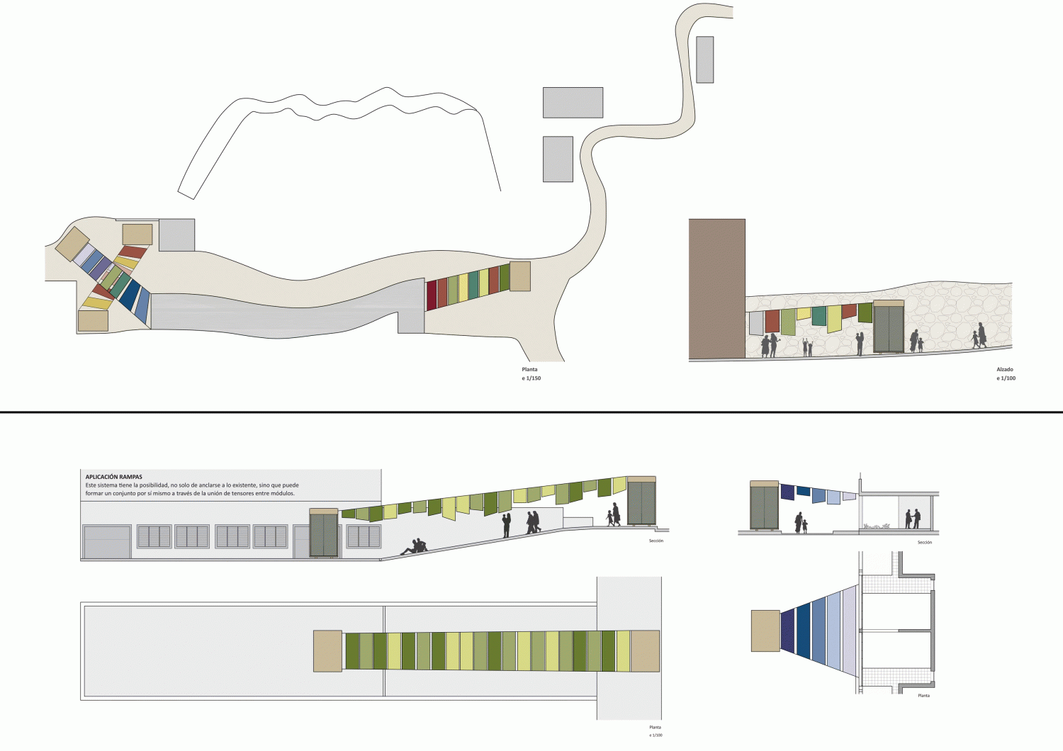 Melisa Sancho Tomás - Infraestructura temporal per a concurs artístic