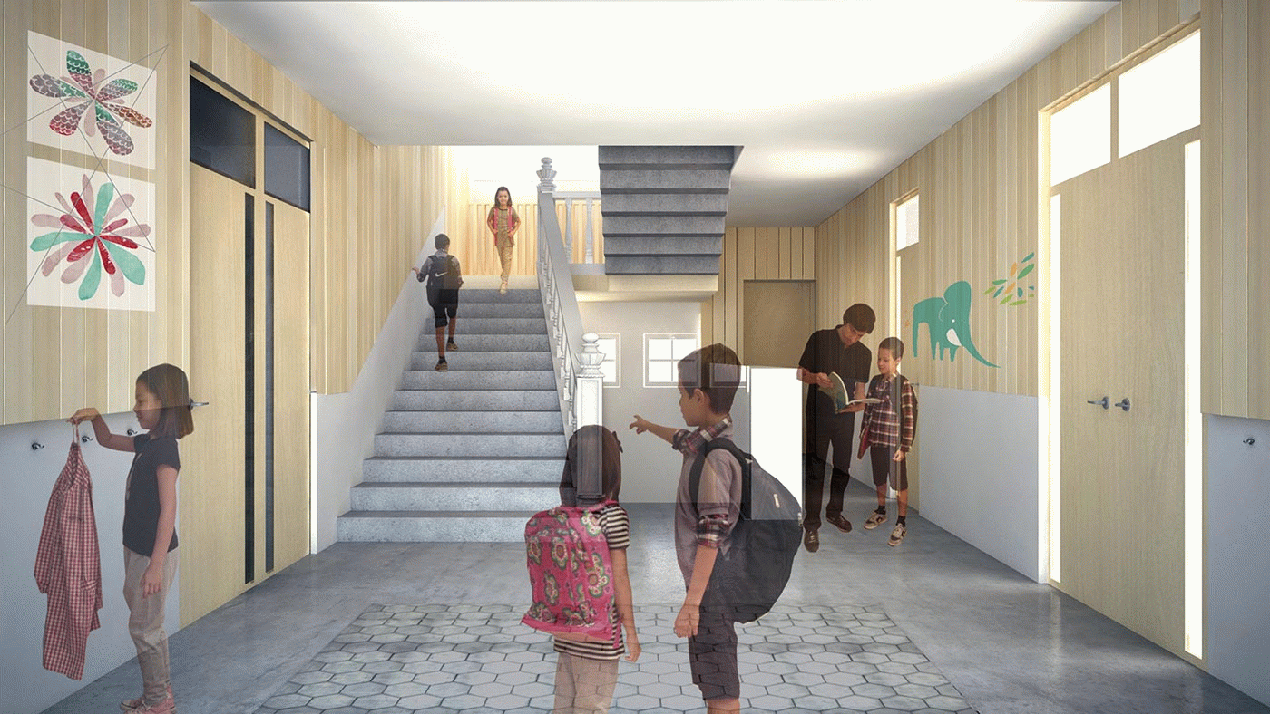 Nieves Serra Jordán - Rehabilitació integral de l'Escola Nausica