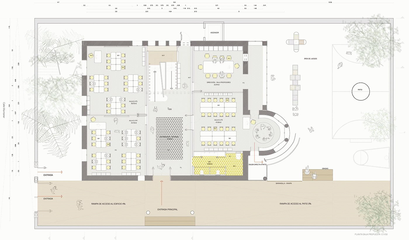Nieves Serra Jordán - Rehabilitació integral de l'Escola Nausica