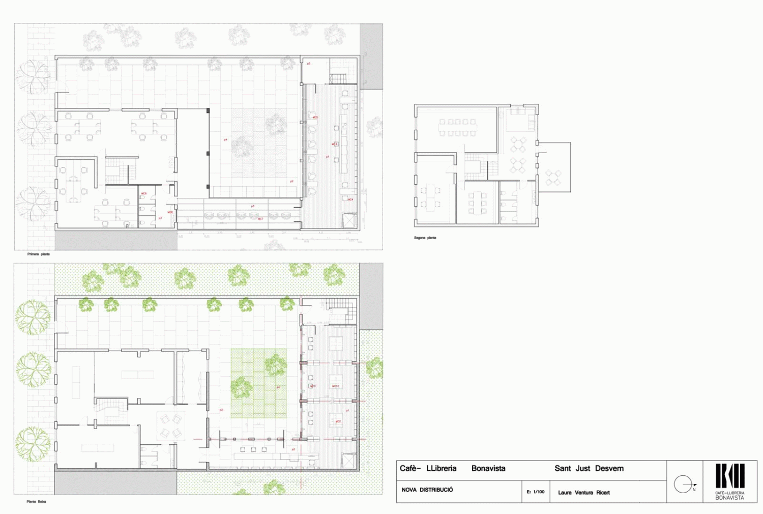 Laura Ventura Ricart - Librería-café Bonavista y Colectivo Crisol