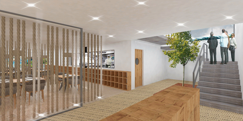 TFG de Pere Llabata a Eina - Reforma d’un restaurant