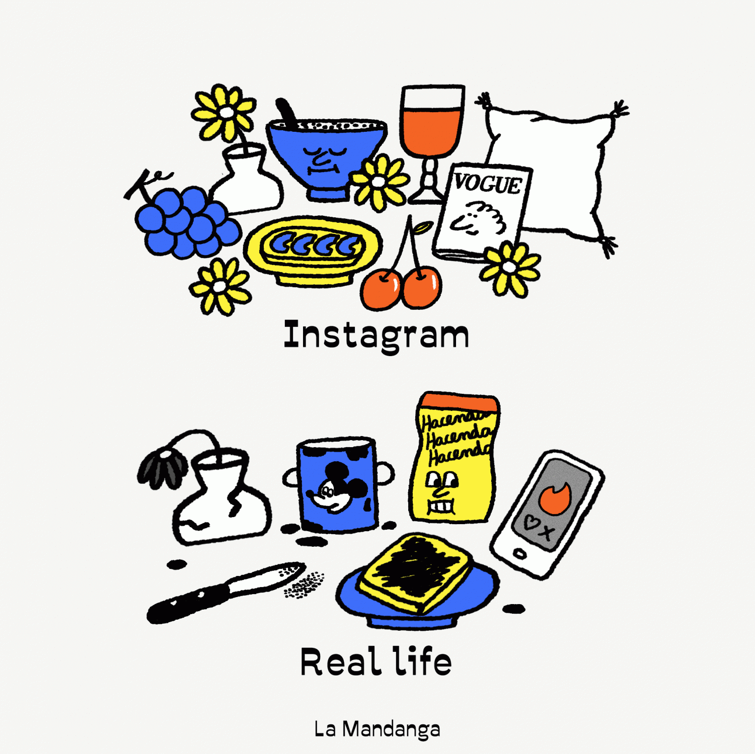 Instagram realidad - La Mandanga