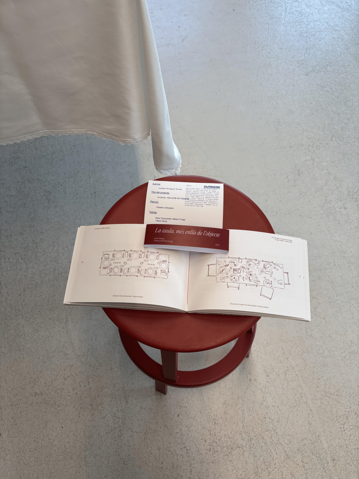 La taula, més enllà de l'objecte