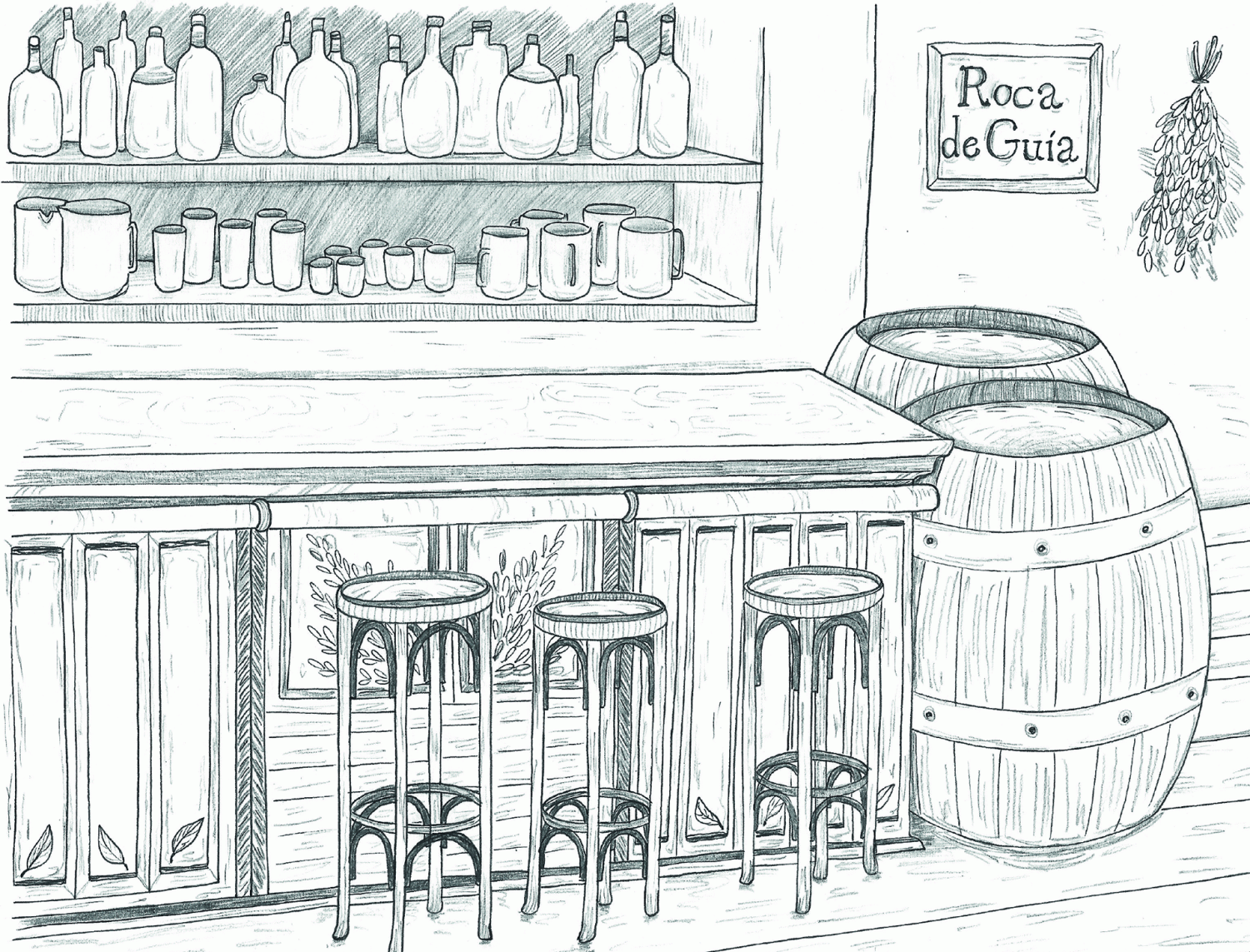 The art of The Name of the Wind, by Paula López Giménez