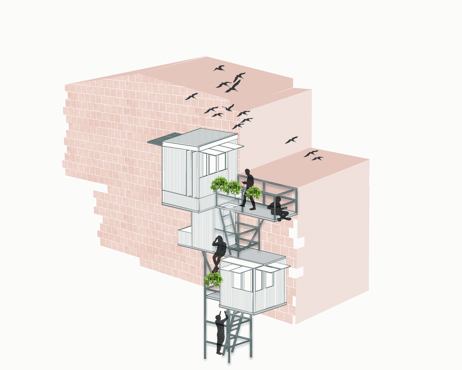 Refugi al terrat. Espai individual per a la creació - Sofia Aguilera Jiménez