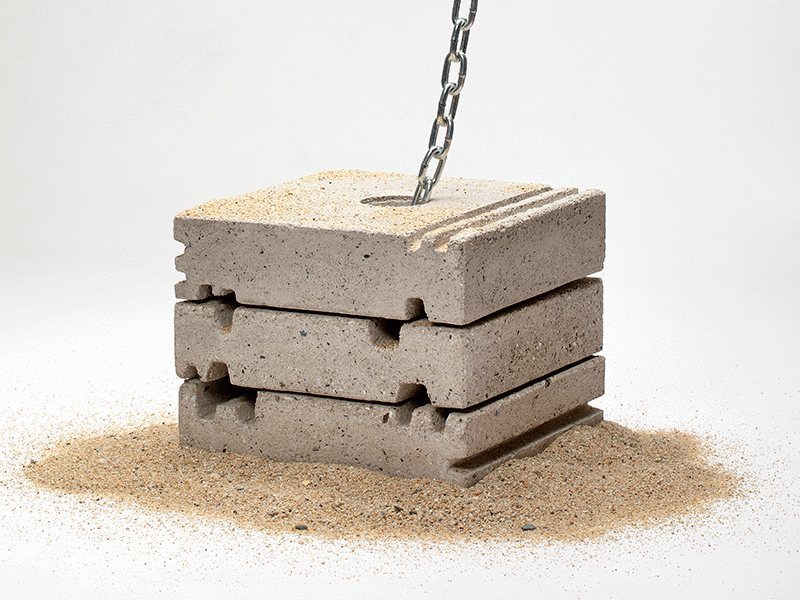 Tamariua, Morts de fondeig Ecològics 