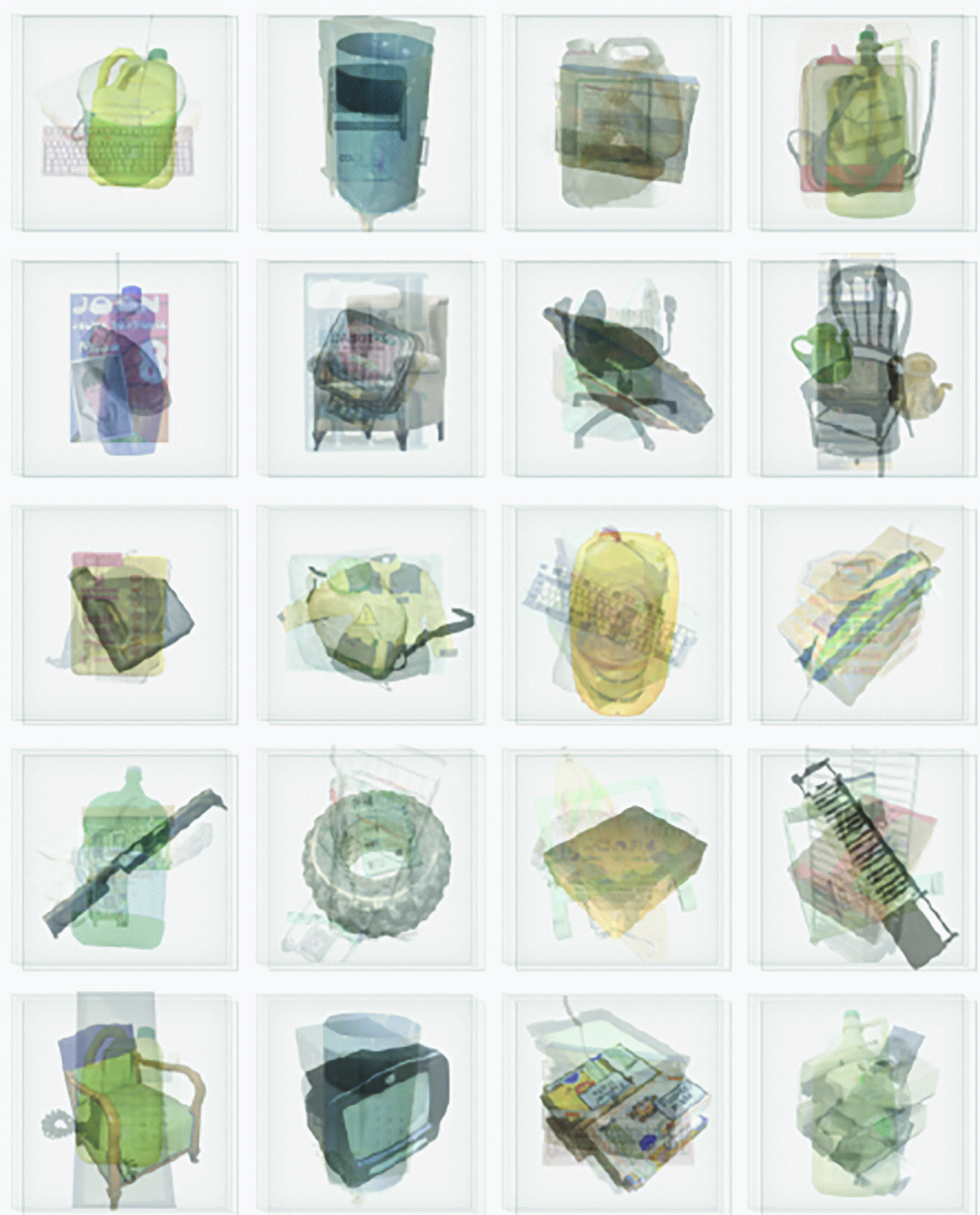 TFG *general arrangement of objects* - pepe