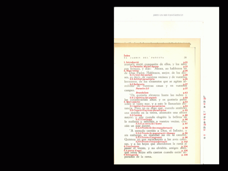 ACCIONS PARASITÀRIES, UN CONJUNT DE TRAPELLERIES 