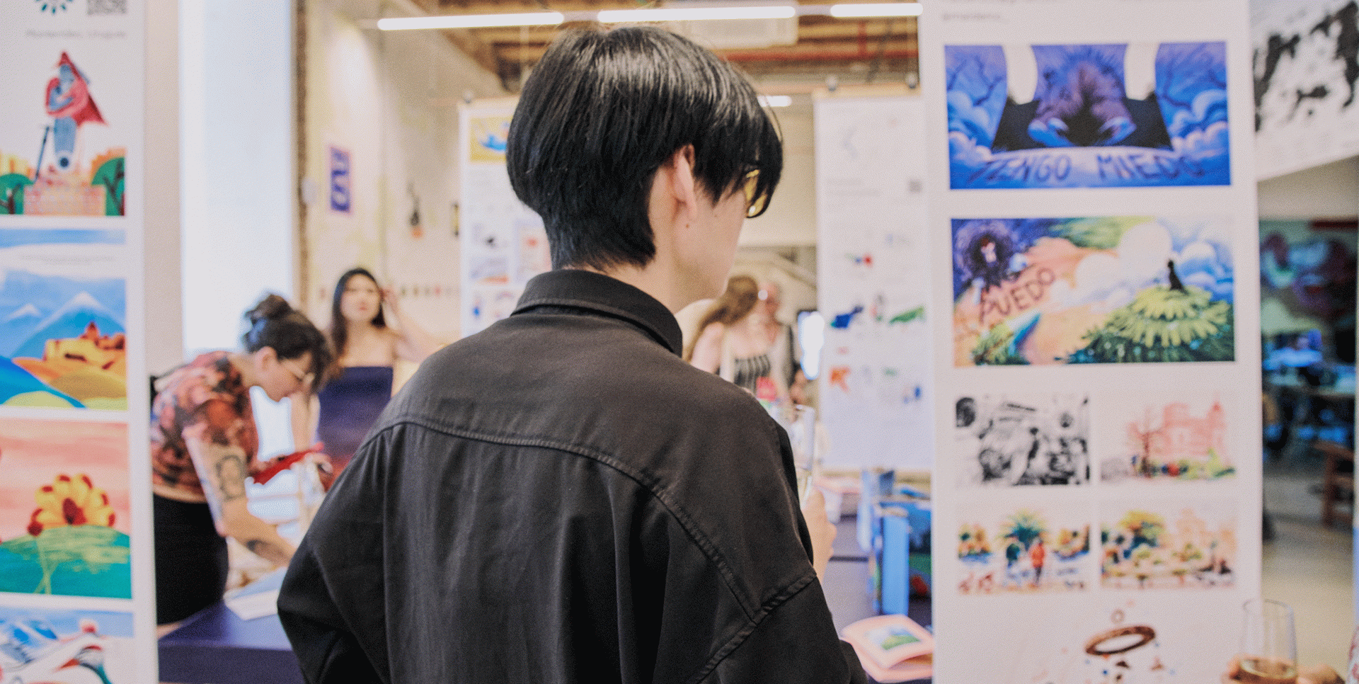 Illustration Exhibition at Eina