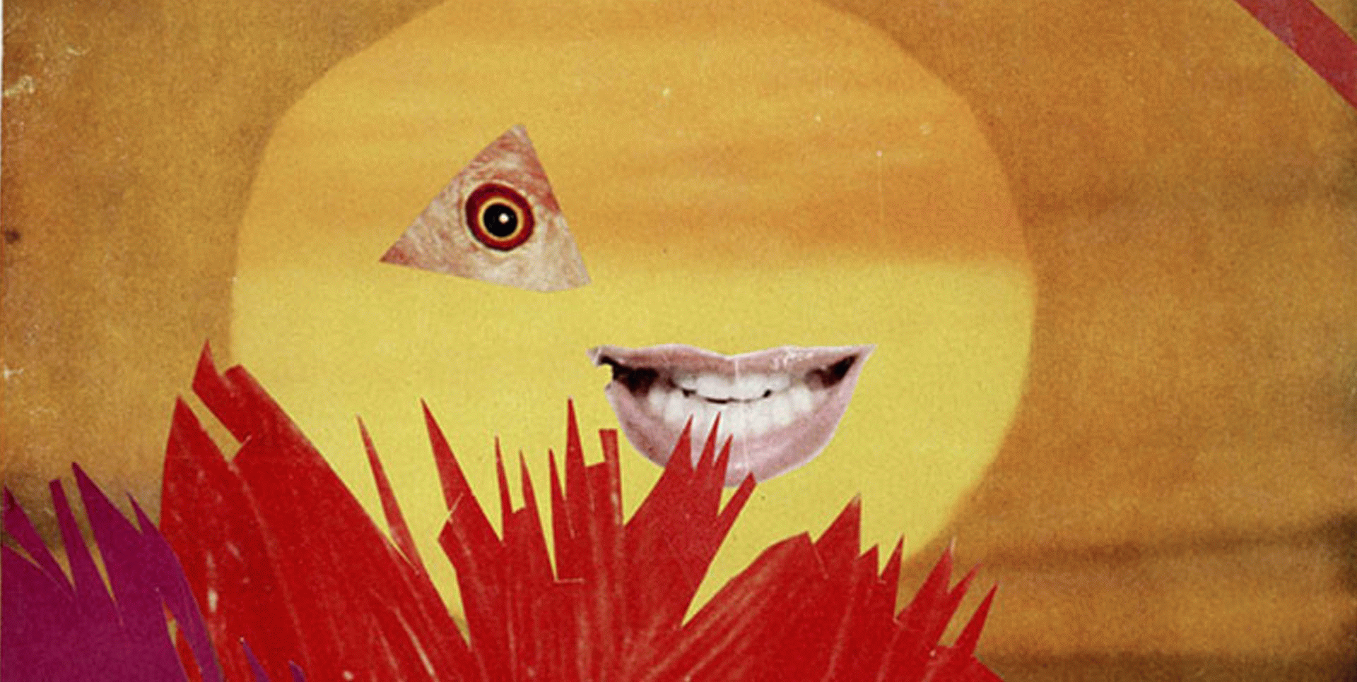 Hannah Höch, Kleine Sonne (Little Sun), 1969, Collage
