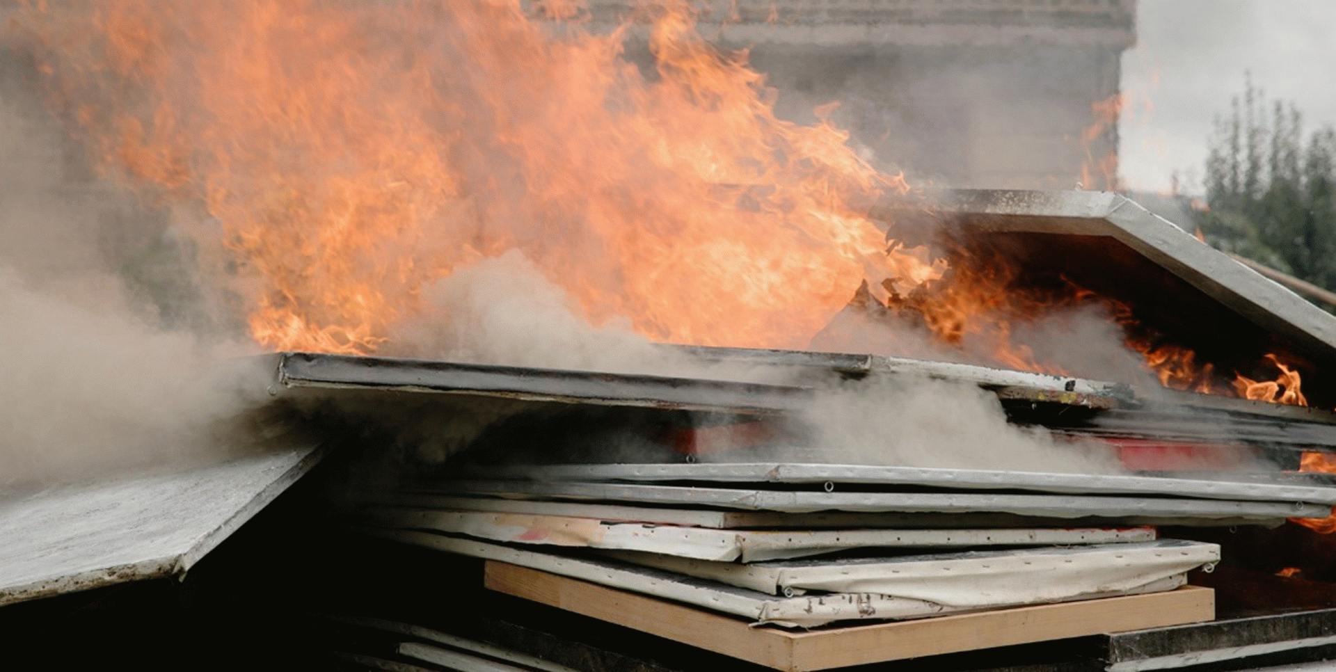 Elena del Rivero, La Quema