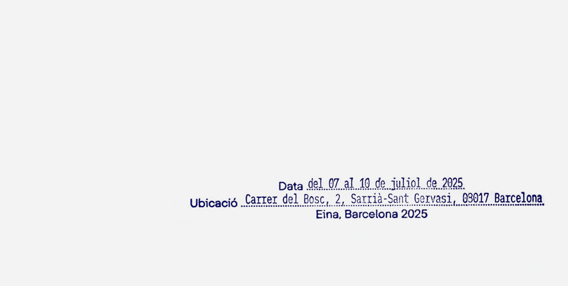 OUTSHOW 2025: presentacions de TFG