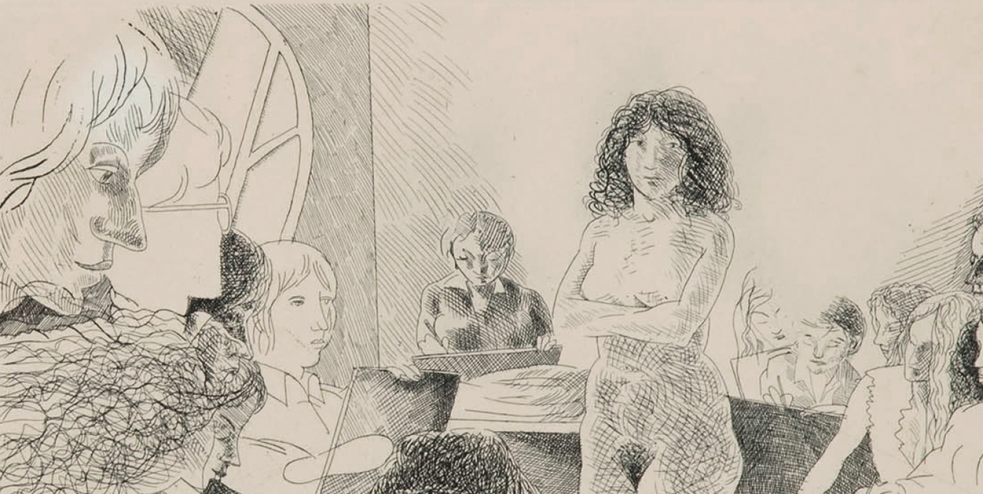 Dibuix de Francesc Artigau