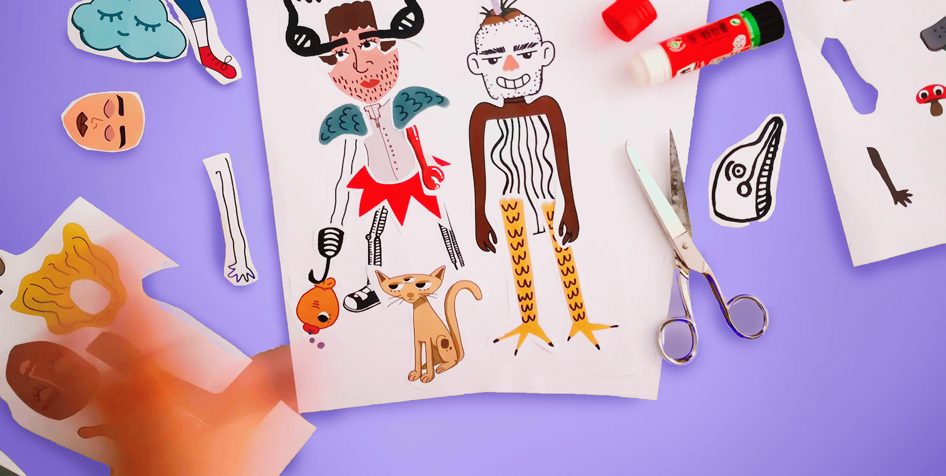 “El collage de les mil històries” - Barcelona Dibuixa EINA