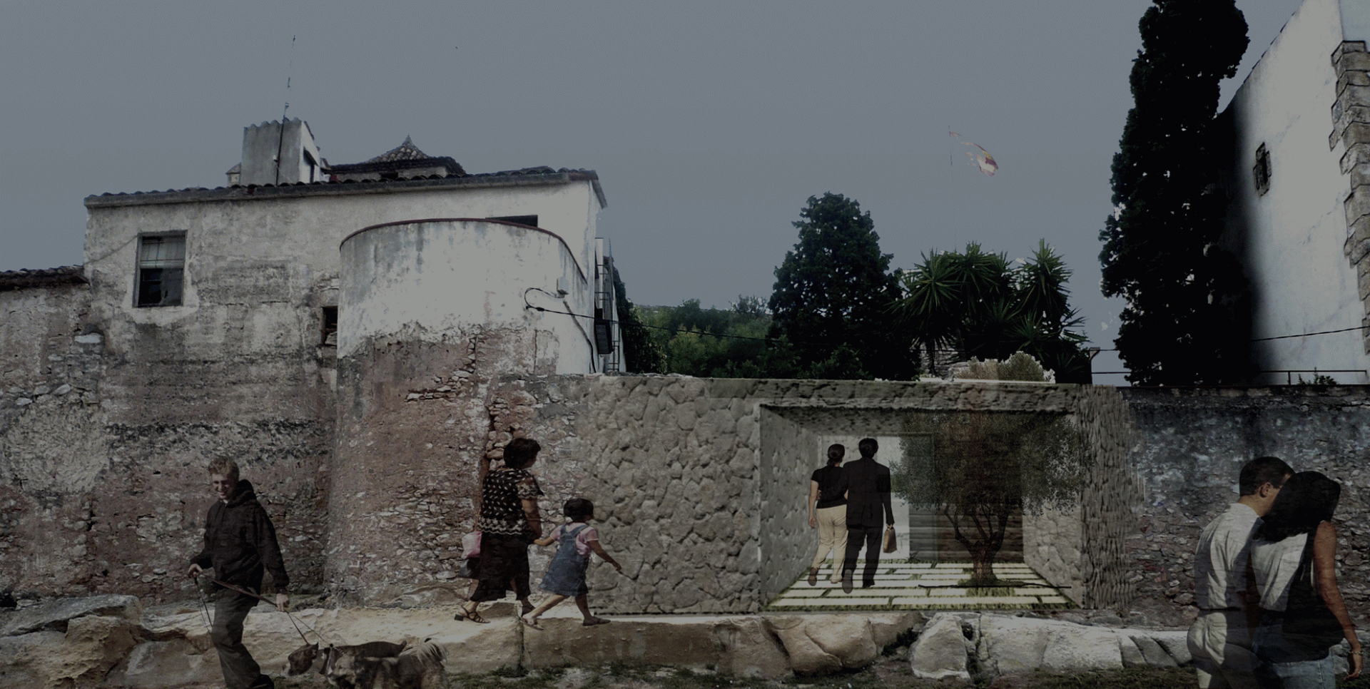 Cristina López Marimon  Rehabilitació d’una Masia per Convertir - la en Restaurant al Nucli Històric de Calafell