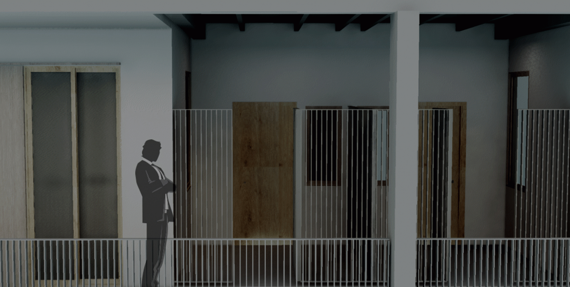 David Blanqué Sallent - Habitatge col·lectiu contemporani - Cast Interior