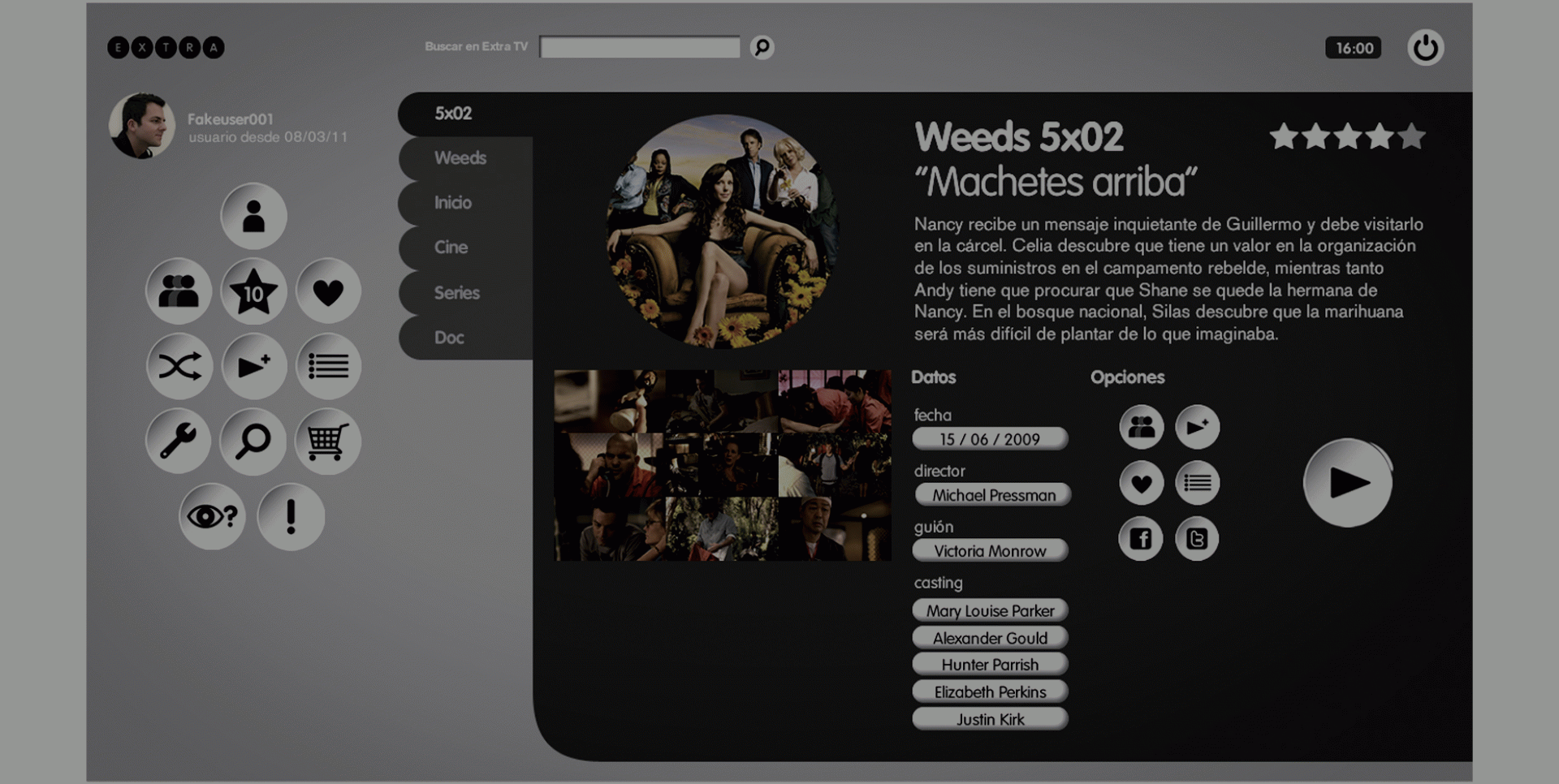 Jorge García - Extra tv