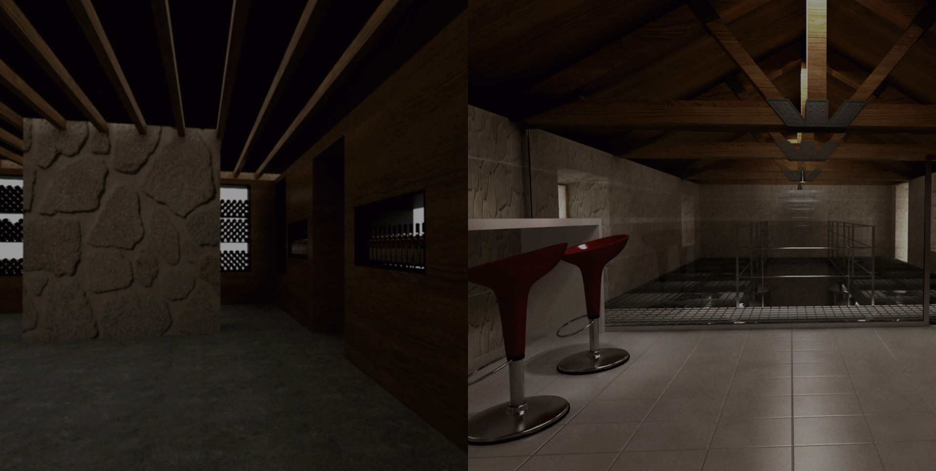 Leticia Vázquez - Reforma d’edificació rural per a bodega i centre d’estudis enològics