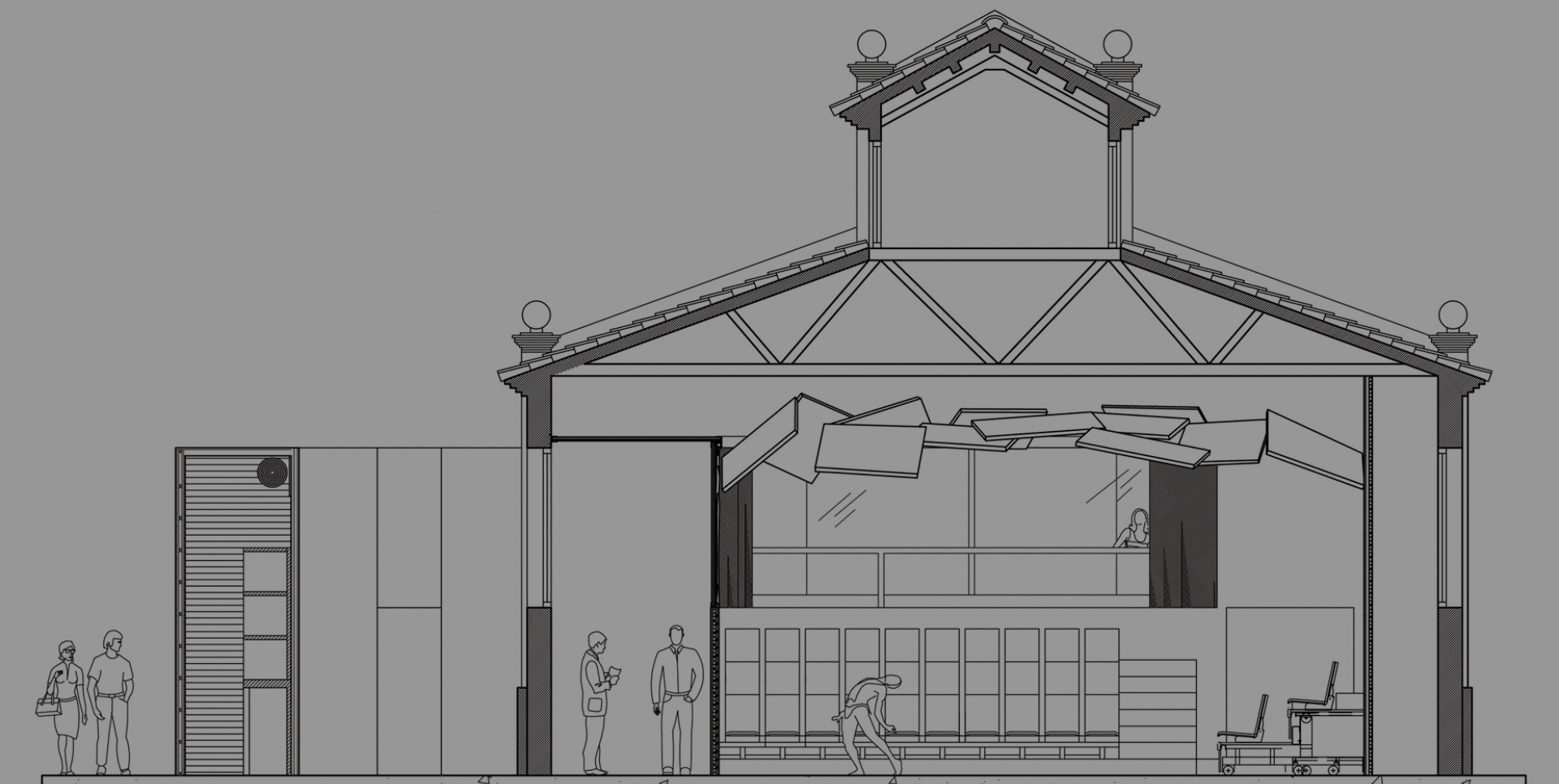 Mar Mestres Ramon - Rehabilitació de l’antic escorxador de Sitges per convertir-lo en auditori