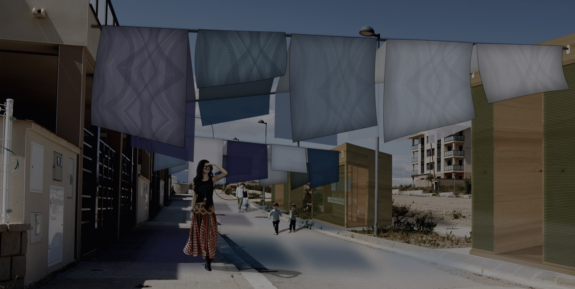 Melisa Sancho Tomás - Infraestructura temporal per a concurs artístic