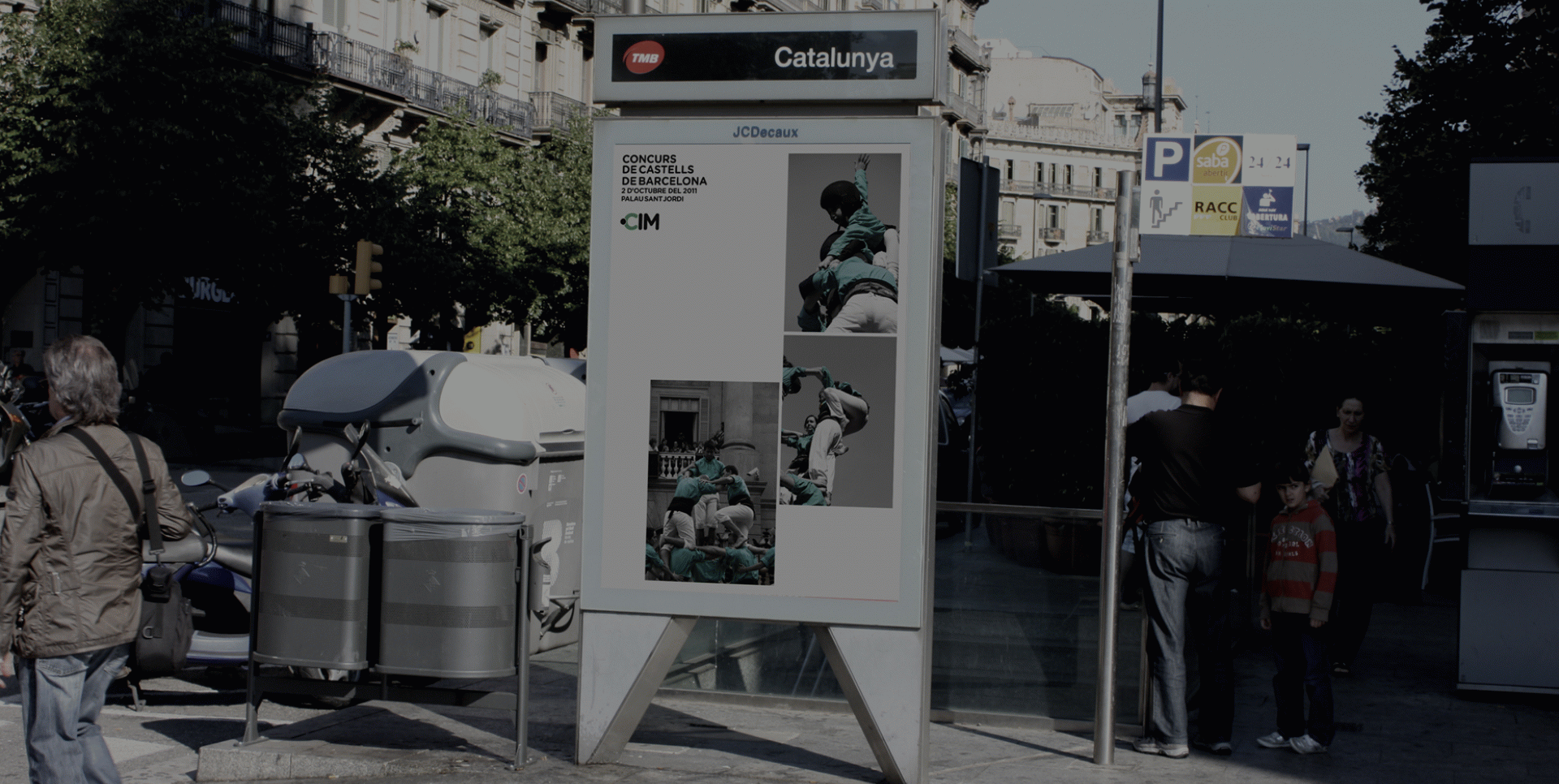 Mercè Alvarez - CIM, Concurs de Castells de Barcelona