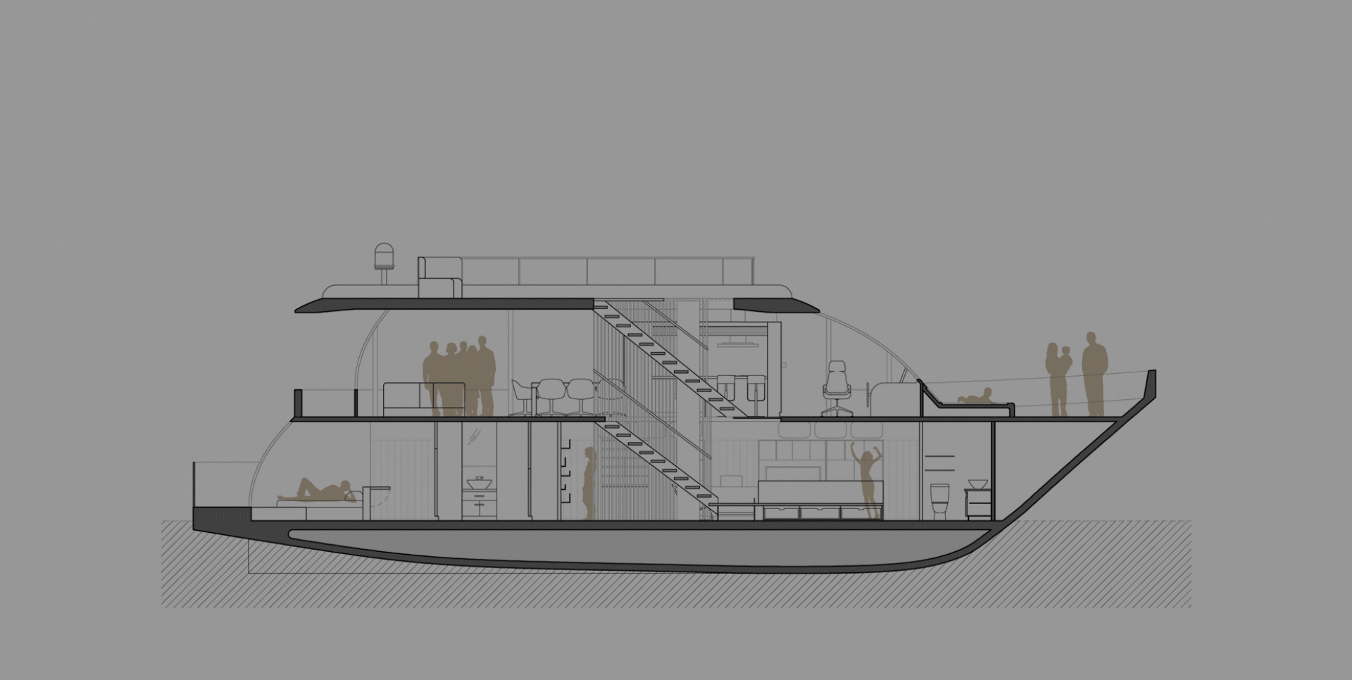 Mireia Ballesta Blanes - Habitatge en un vaixell