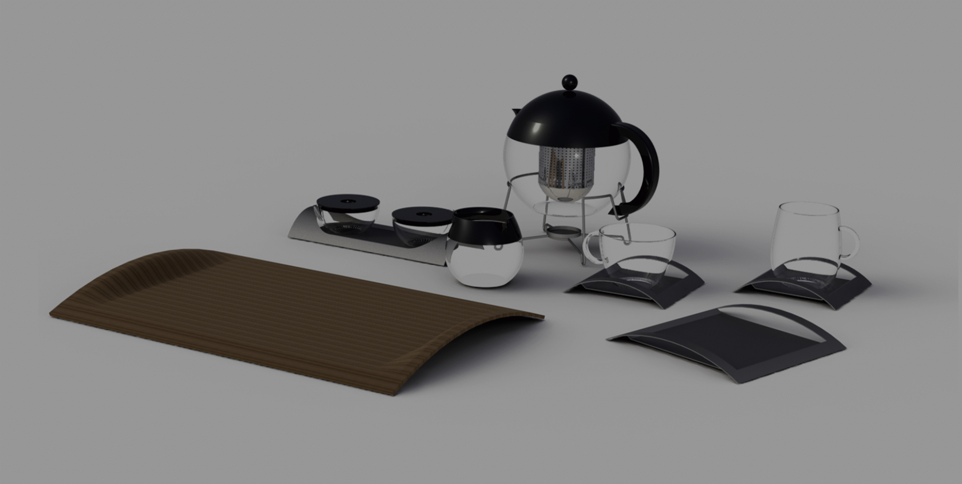 Nil Teixidó Devesa - Earl grey tea set