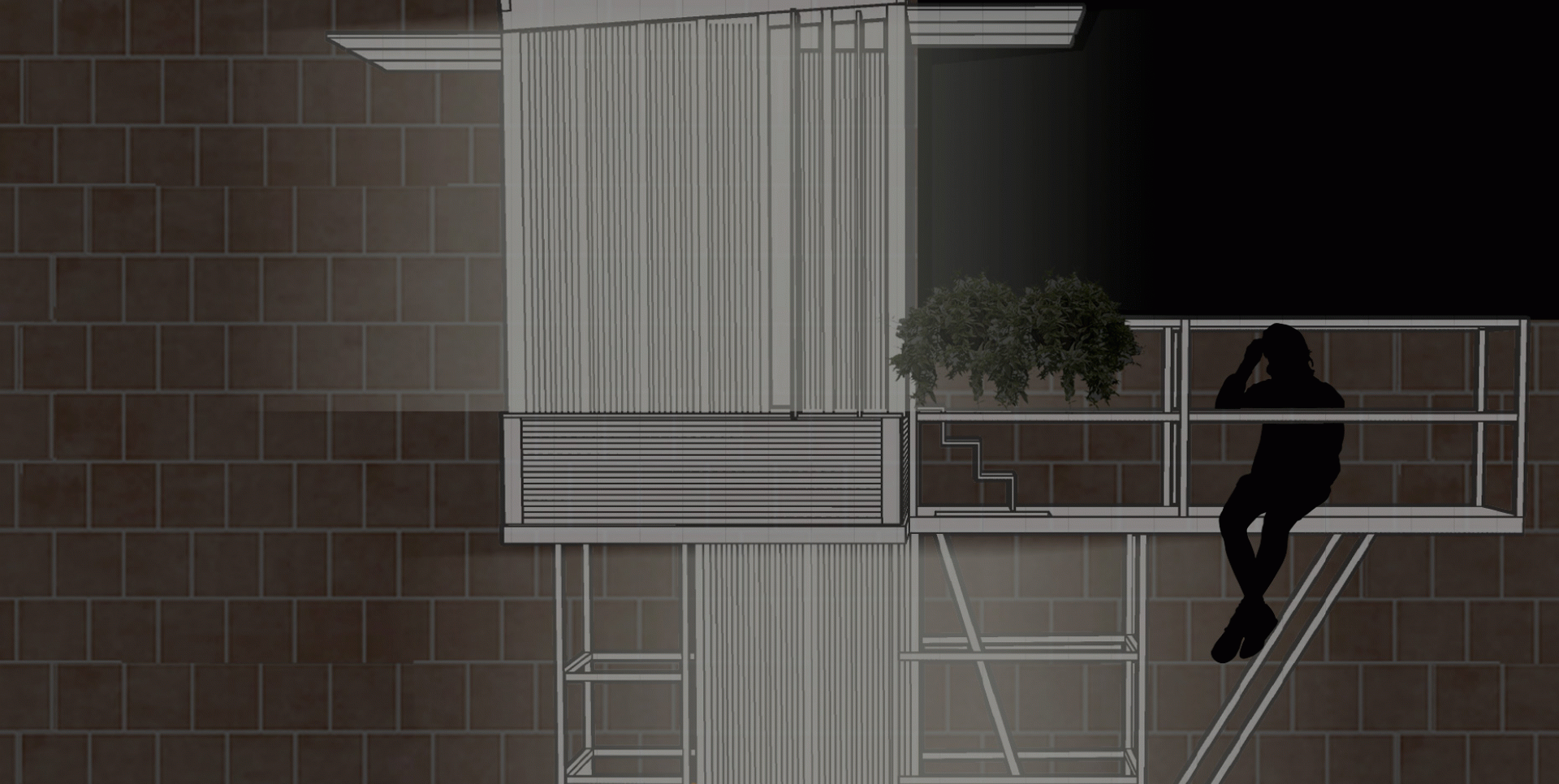 Refuge on the Roof: an Individual Space to Create - Sofia Aguilera Jiménez