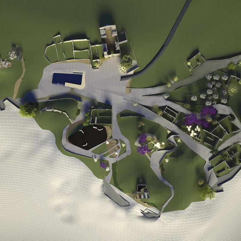 Elisabeth Fernández - Intervenció en un Paisatge en Ruïnes per a la Interacció de l'Ésser Humà a l'Entorn