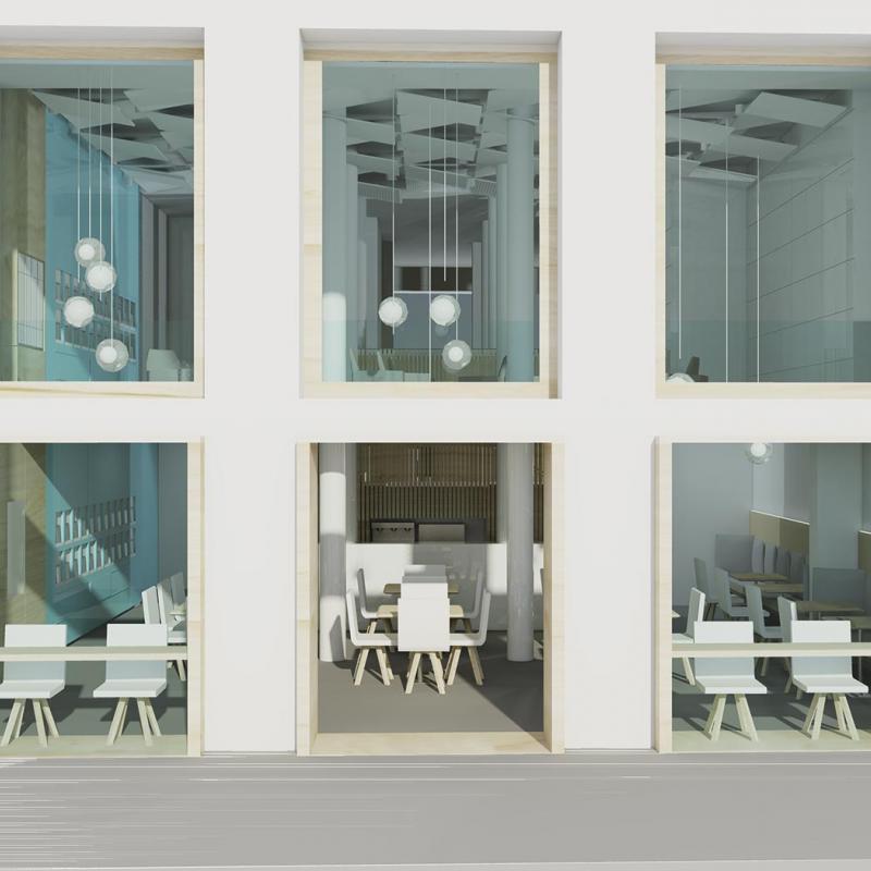 Fernanda Pinheiro - Espai interactiu d’oci per a gent gran (reforma del Casal de Gent Gran Comerç – Barcelona)