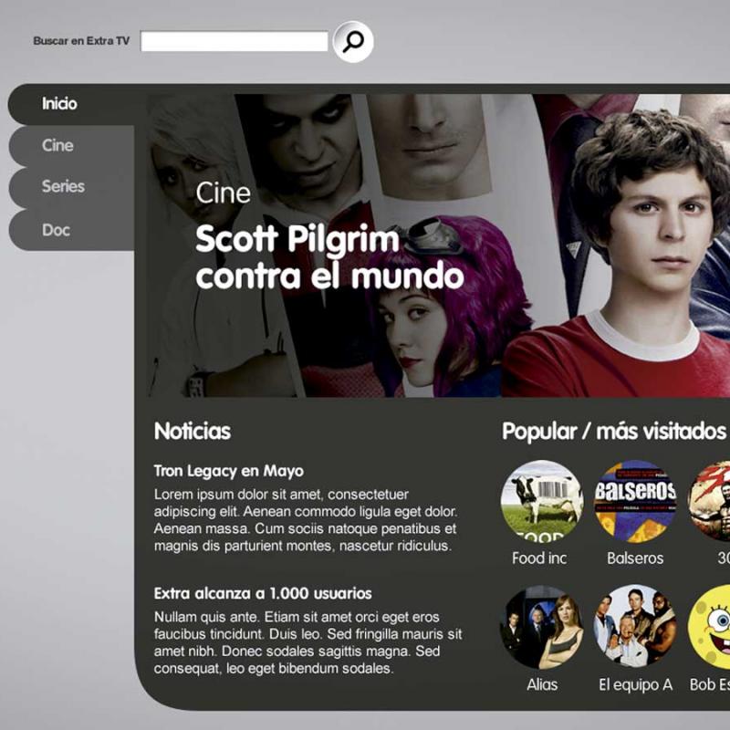 Jorge García - Extra tv