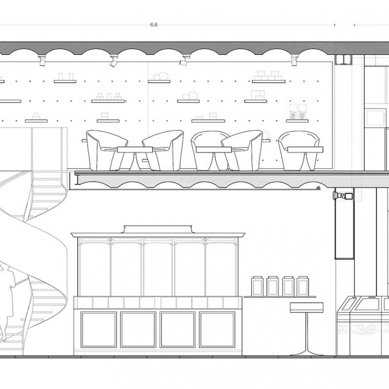 Laia Puigdollers Lorés - Rehabilitació de la bomboneria Fargas (Barcelona)