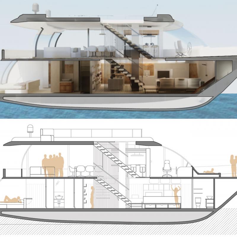 Mireia Ballesta Blanes - Habitatge en un vaixell