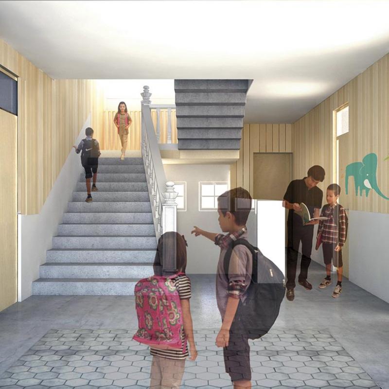 Nieves Serra Jordán - Rehabilitació integral de l'Escola Nausica