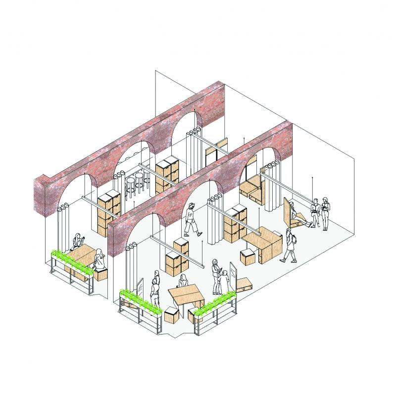 TFG EL COL·LECTIU. Proposició d’un nou espai a Barra de Ferro - Andrea Navarro Roya
